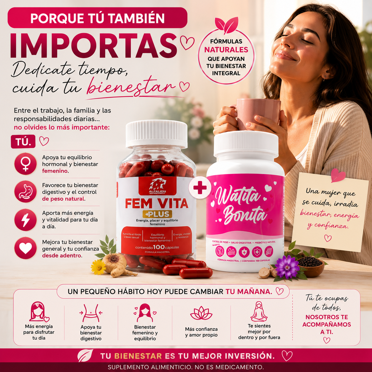 Pack Bienestar Femenino 360°