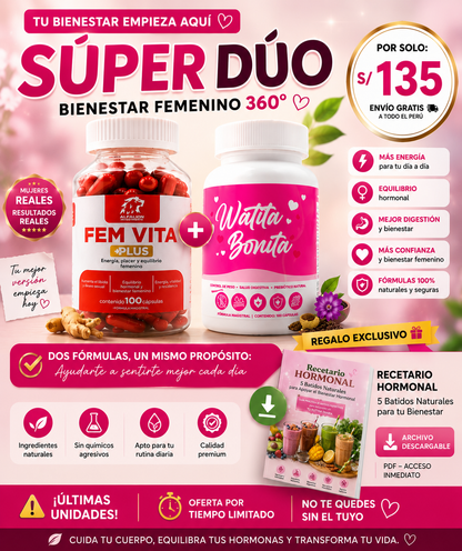 Pack Bienestar Femenino 360°