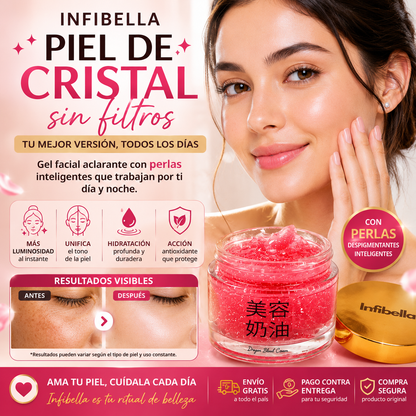 Infibella | Gel Facial Aclarante con Perlas Despigmentantes