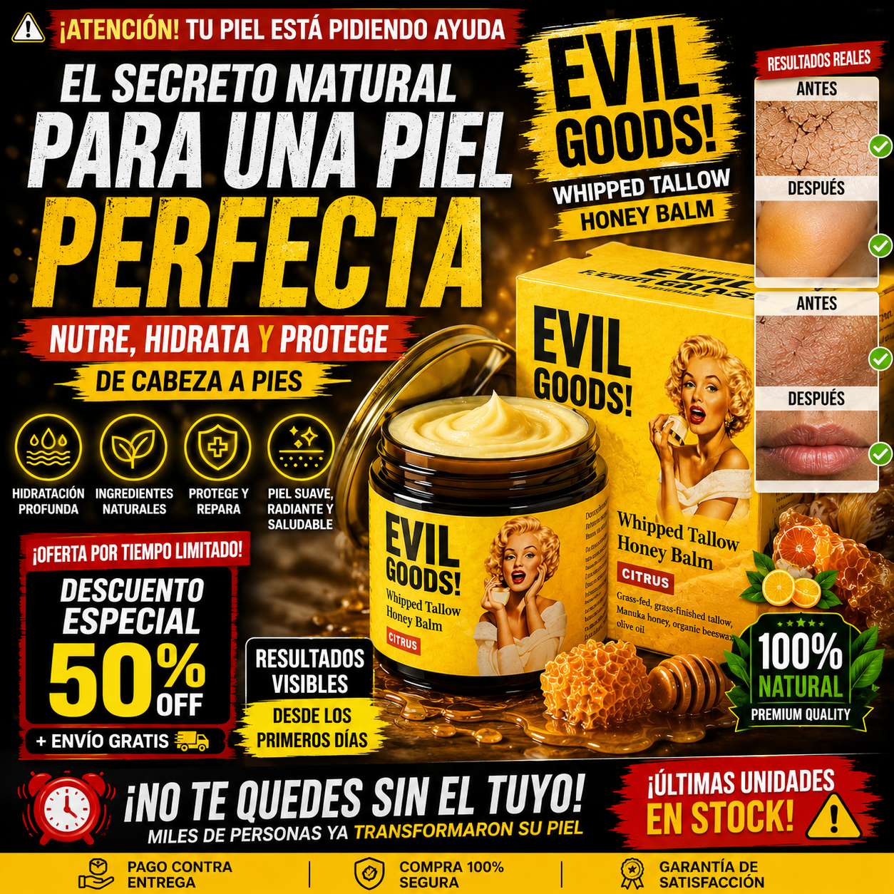 Bálsamo de Sebo de Res EVIL GOODS
