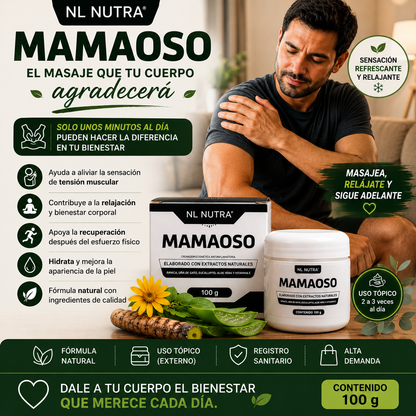 Crema para la Neuropatía Mamaoso