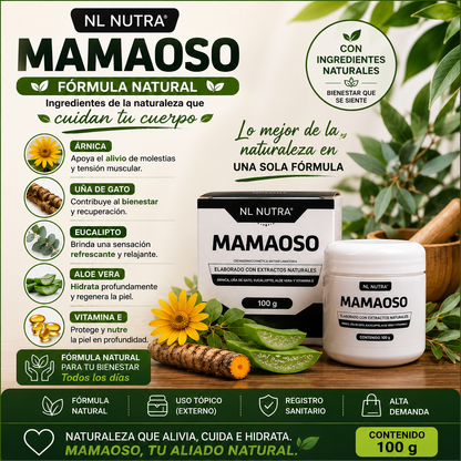 Crema para la Neuropatía Mamaoso