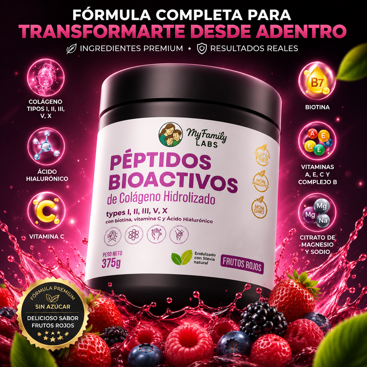 PEPTIDOS BIOACTIVOS DE COLAGENO