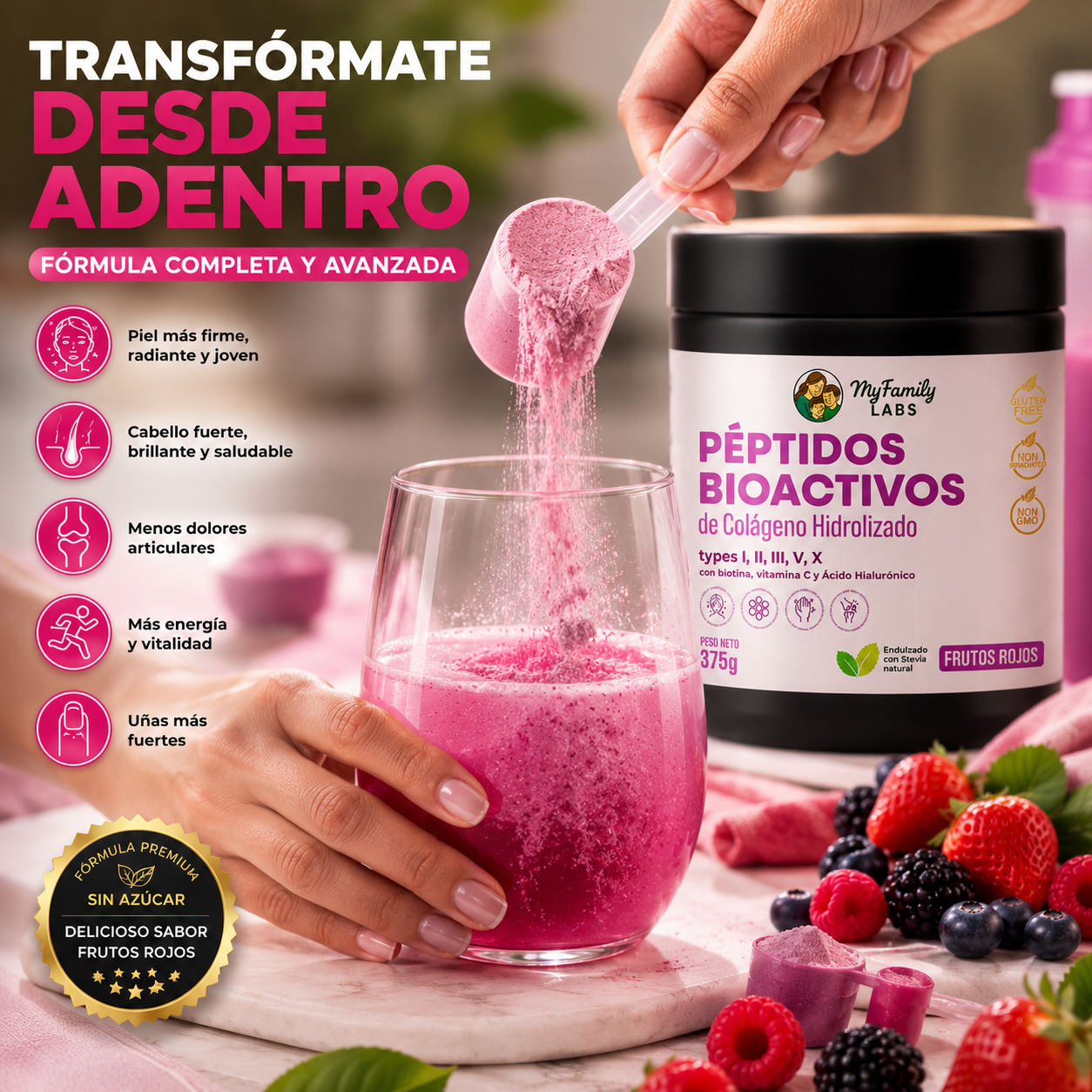 PEPTIDOS BIOACTIVOS DE COLAGENO